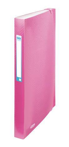TECZKA HARMONIJKOWA ELBA URBAN PP A4+/8 PRZEGRÓDEK RÓŻOWY PRZEJRZYSTY