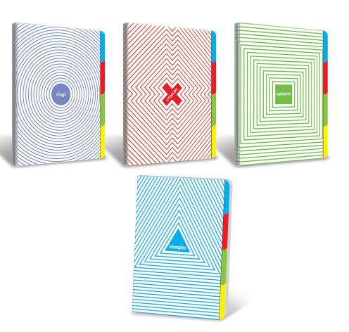 ZESZYT TOP 2000 FORM 4 REGISTRAMI PP A5/80K KRATKA