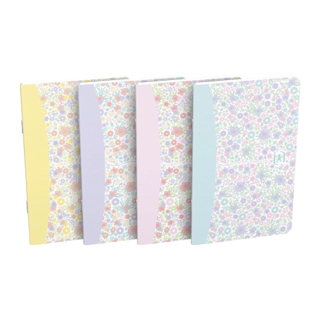 ZESZYT OXFORD FLORAL 90X140/30K LINIA