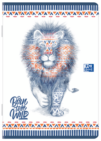 ZESZYT OXFORD BOHO A5/60K LINIA Z MARGINESEM