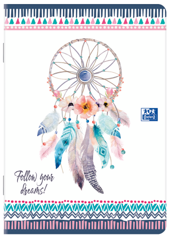 ZESZYT OXFORD BOHO 95x148/48K KRATKA