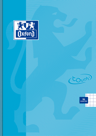 BRULION OXFORD TOUCH PASTEL A5/96K  KRATKA Z MARGINESEM