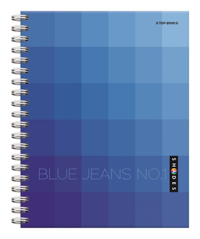 KOŁOZESZYT TOP 2000 SHADES B5/120K KRATKA