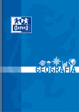 BRULION OXFORD GEOGRAFIA A5/80K KRATKA Z MARGINESEM
