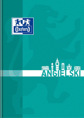 BRULION OXFORD ANGIELSKI A5/80K 90G KRATKA Z MARGINESEM