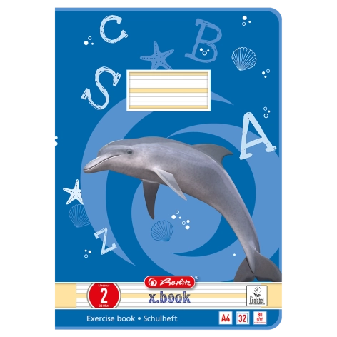 ZESZYT DO NAUKI PISANIA HERLITZ A4/32K LINIA 12MM