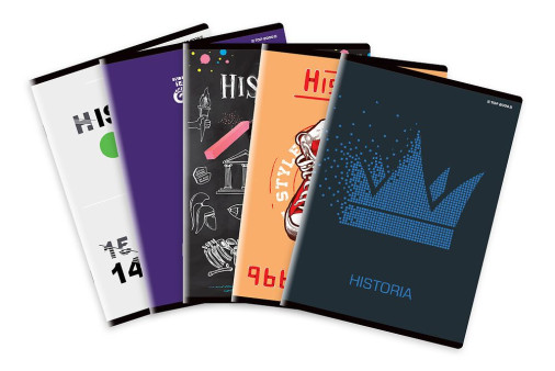 ZESZYT TOP 2000 HISTORIA A5 / 60k kratka z marginesem