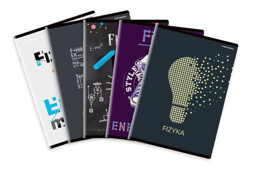 ZESZYT TOP 2000 FIZYKA A5 / 60k kratka z marginesem