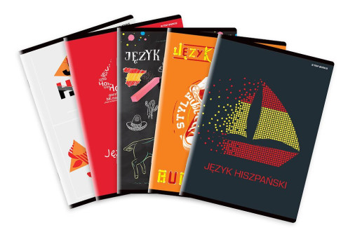 ZESZYT TOP 2000 HISZPAŃSKI A5 / 60k kratka z marginesem
