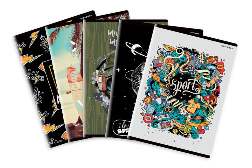 ZESZYT TOP 2000 TEEN CHILD A4/60K GŁADKI