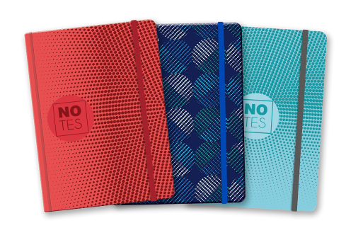 NOTATNIK TOP 2000 HANDY A5/80K KRATKA MIKS KOLORÓW