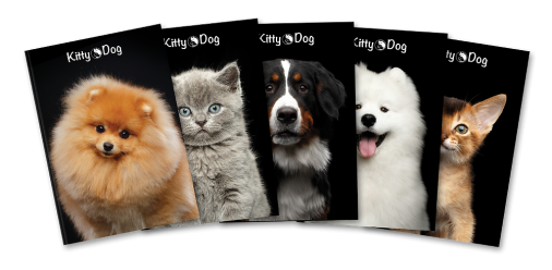 BRULION TOP 2000  KITTY&DOG A4/96K KRATKA Z MARGINESEM