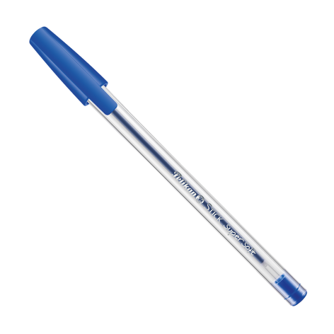 DŁUGOPIS PELIKAN STICK SUPER SOFT K86 NIEBIESKI DISP. 50 SZT.