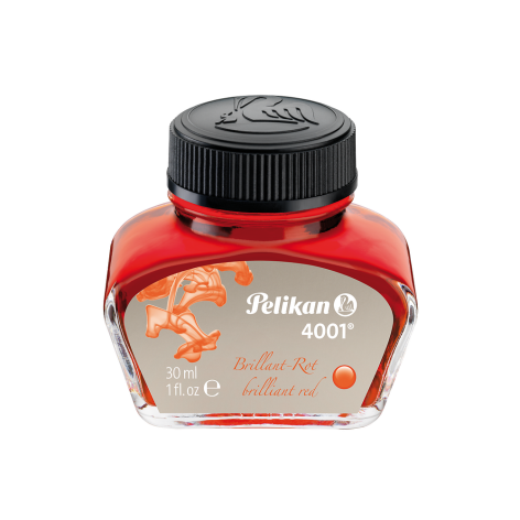 ATRAMENT PELIKAN 30ML CZERWONY