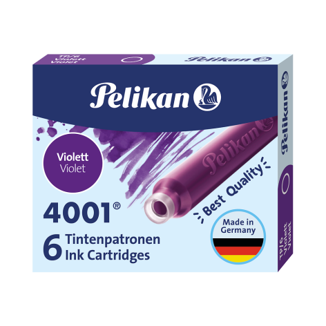 NABOJE KRÓTKIE PELIKAN TP/6  FIOLETOWE