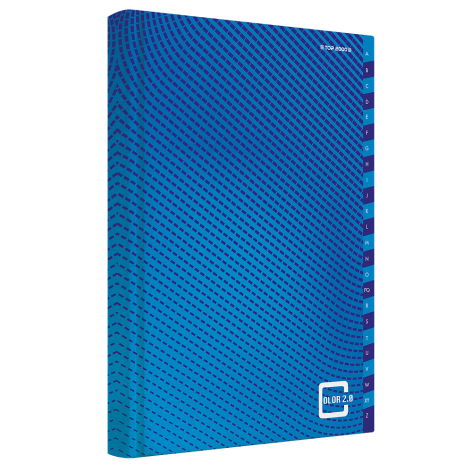 SKOROWIDZ TOP 2000 COLOR 2.0 A5/96K KRATKA NIEBIESKI