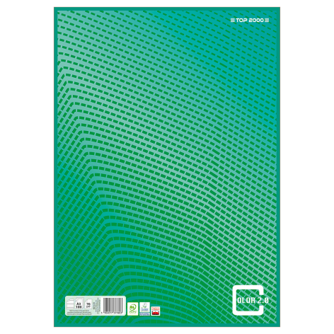 PAPIER KANCELARYJNY TOP 2000 COLOR 2.0 A3/100K LINIA ZIELONY