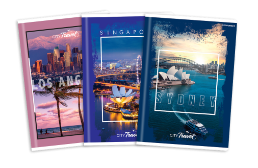 ZESZYT TOP 2000 CITY A4/96K LINIA Z MARGINESEM