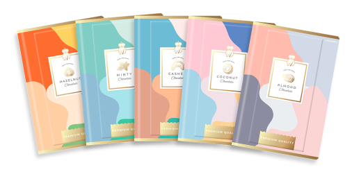 ZESZYT TOP 2000 CHOCOLATE A5/60K LINIA Z MARGINESEM