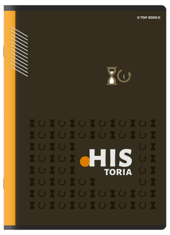 ZESZYT PRZEDMIOTOWY TOP 2000 HISTORIA A5/60K KRATKA Z MARGINESEM