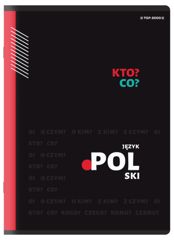ZESZYT PRZEDMIOTOWY TOP 2000 POLSKI A5/60K LINIA Z MARGINESEM