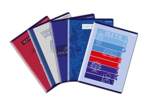 ZESZYT TOP 2000 ANGIELSKI A5/60K KRATKA Z MARGINESEM