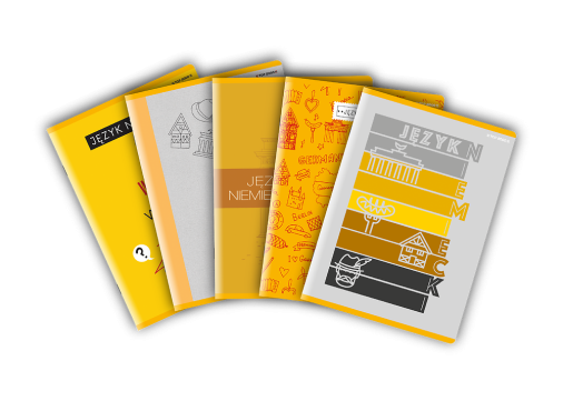 ZESZYT TOP 2000 NIEMIECKI A5/60K KRATKA Z MARGINESEM