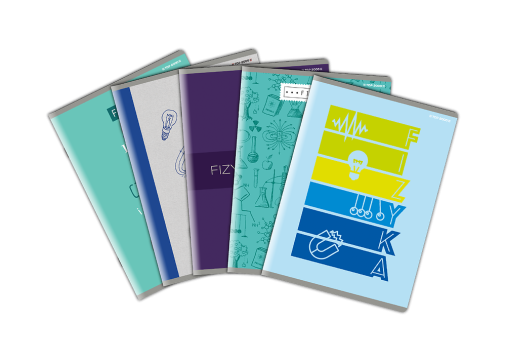 ZESZYT TOP 2000 FIZYKA A5/60K KRATKA Z MARGINESEM