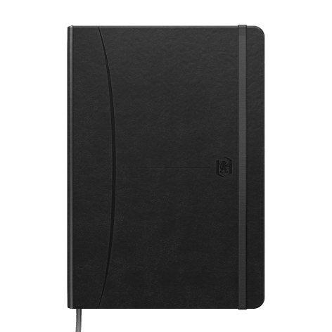 NOTATNIK OXFORD SIGNATURE A5/80K LINIA CZARNY