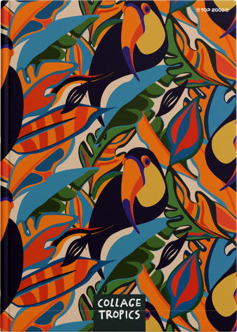 BRULION TOP 2000 COLLAGE TROPICS A5/96K KRATKA Z MARGINESEM