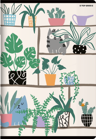 ZESZYT TOP 2000 MEGAMIX A5/32K KRATKA Z MARGINESEM