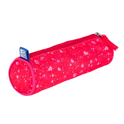 PIÓRNIK TUBA OXFORD FLORAL CIEMNORÓŻOWY