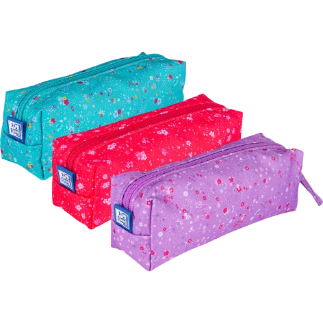 SASZETKA DUŻA OXFORD FLORAL MIKS KOLORÓW