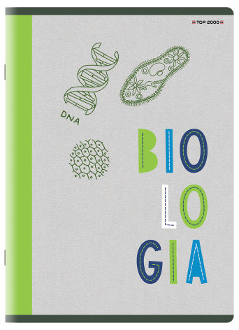 ZESZYT TOP 2000 BIOLOGIA A5/60K KRATKA Z MARGINESEM