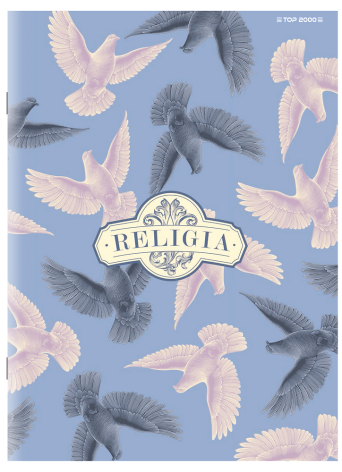 ZESZYT TOP 2000 RELIGIA A5/60K KRATKA Z MARGINESEM