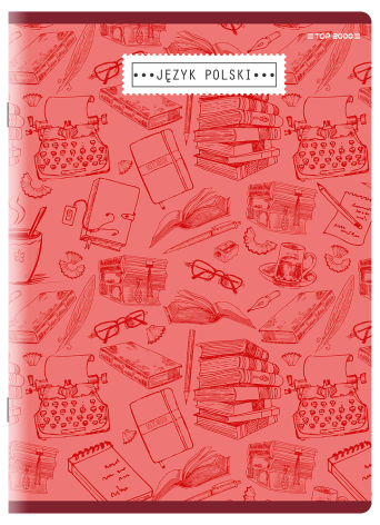 ZESZYT TOP 2000 POLSKI A4/60K LINIA Z MARGINESEM