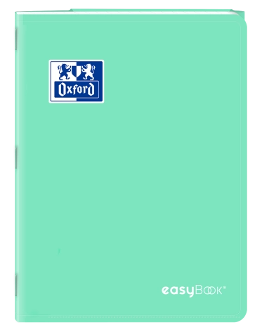 ZESZYT OXFORD EASYBOOK PASTEL A4/60K KRATKA Z MARGINESEM