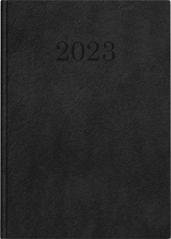 Kalendarz Top 2000 Standard 2023 B5 dzienny czarny