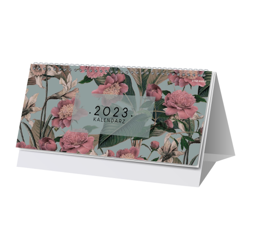 Kalendarz biurkowy Top 2000 tygodniowy poziomy