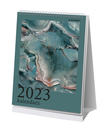 Kalendarz biurkowy Top 2000 tygodniowy pionowy