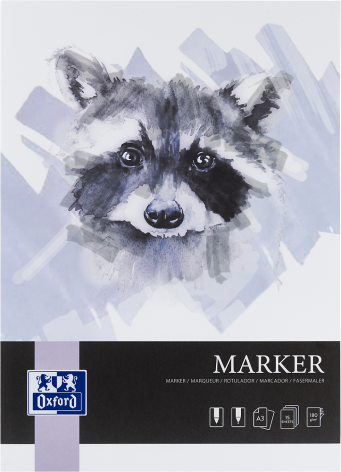 BLOK OXFORD ARTISTIC MARKER A3/15K 180G KLEJONY