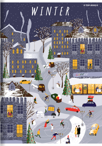 ZESZYT TOP 2000 MEGAMIX A5/32K LINIA PODWÓJNA KOLOROWA