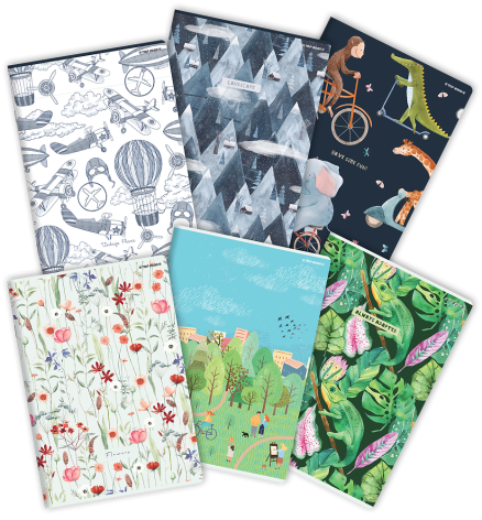 ZESZYT TOP 2000 MEGAMIX A4/32K LINIA PODWÓJNA KOLOROWA