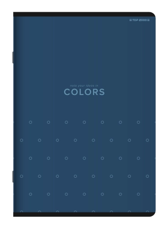 ZESZYT TOP 2000 COLORS A4/60K KRATKA NIEBIESKI