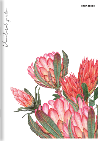 ZESZYT TOP 2000 FLOWERS A5/32K KRATKA Z MARGINESEM