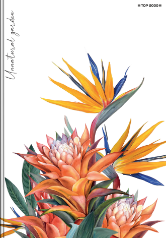 BRULION TOP 2000 FLOWERS A5/96K KRATKA Z MARGINESEM