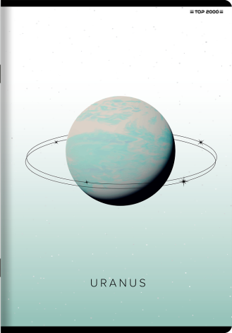 ZESZYT TOP 2000 GEO/PLANET A5/60K KRATKA Z MARGINESEM