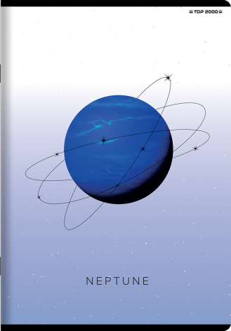 ZESZYT TOP 2000 GEO/PLANET A5/96K KRATKA Z MARGINESEM