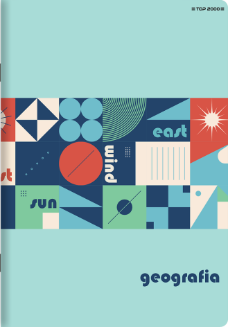 ZESZYT TOP 2000 ZE ŚCIĄGAMI A5/60K GEOGRAFIA