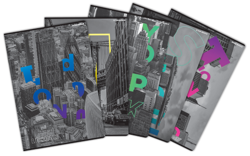 ZESZYT TOP 2000 CITY A5/60K LINIA Z MARGINESEM